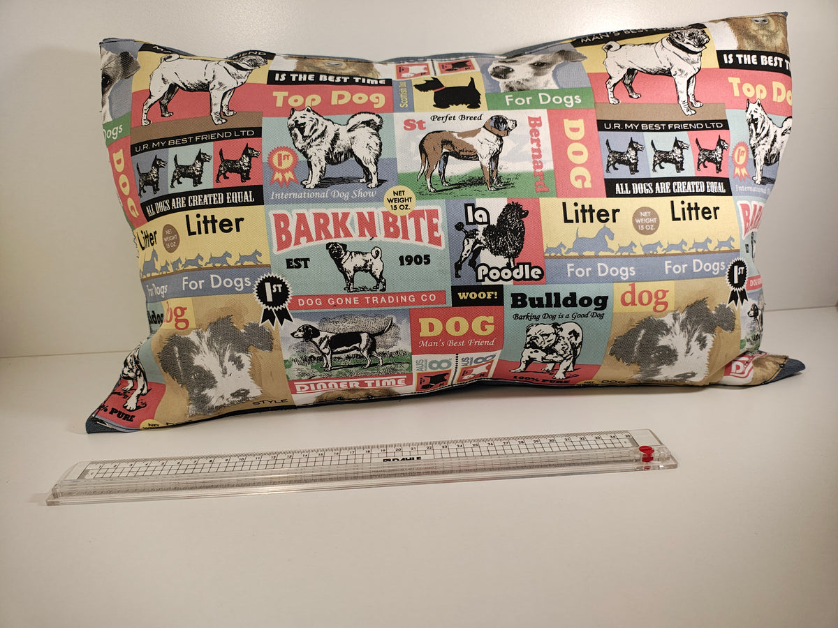 Vintage Dog pillow pattern